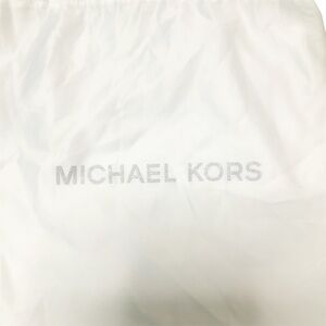 Michael Kors Drawstring Dust Bag  13'' X 13'' White